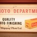 RESERVED - Vintage Kodak Advertising Photo Department Double-Sided Light Up Sign, Tag 2057