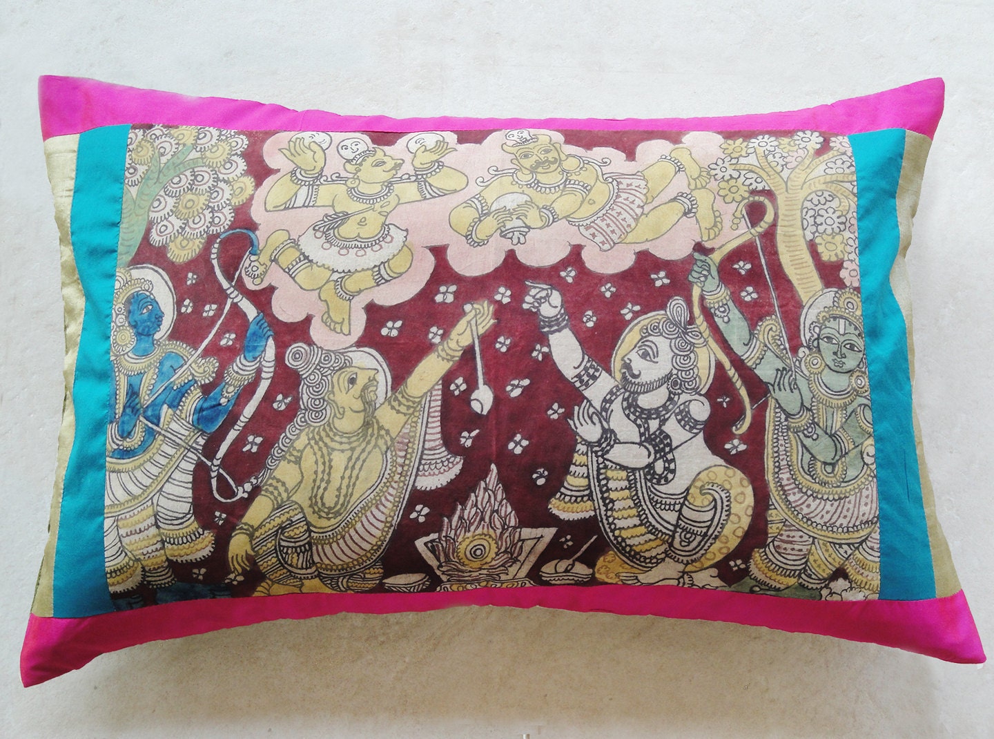 Shree Ramayana Cushion Cover
