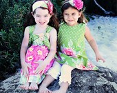 Children's Clothing - Cape Cod Reversible A-Line Dress - Sizes 12 months to 6 years