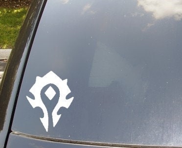 WoW Horde Symbol Decal Car Sticker