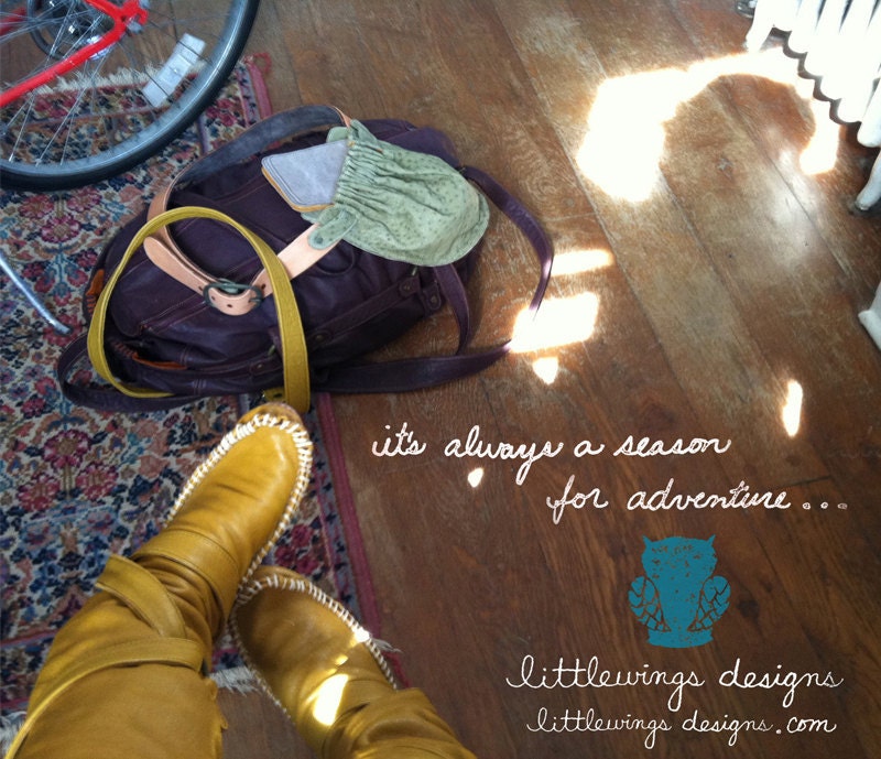 Wedge Moccasin Boot- Mustard