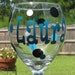 Personalized Wine Glass - Bridesmaid Gift - Sorority Gift