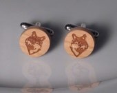 Wolf Cuff Links