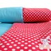 Red Polka Dot Baby Blanket