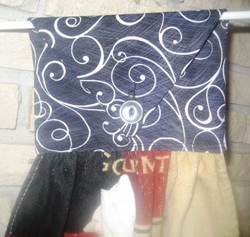 Chef's Delight - Not your Grandma's hanging dish towel