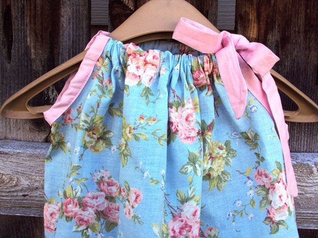 Shabby Chic- Victorian Pillowcase Dress...Sizes Newborn to 4T