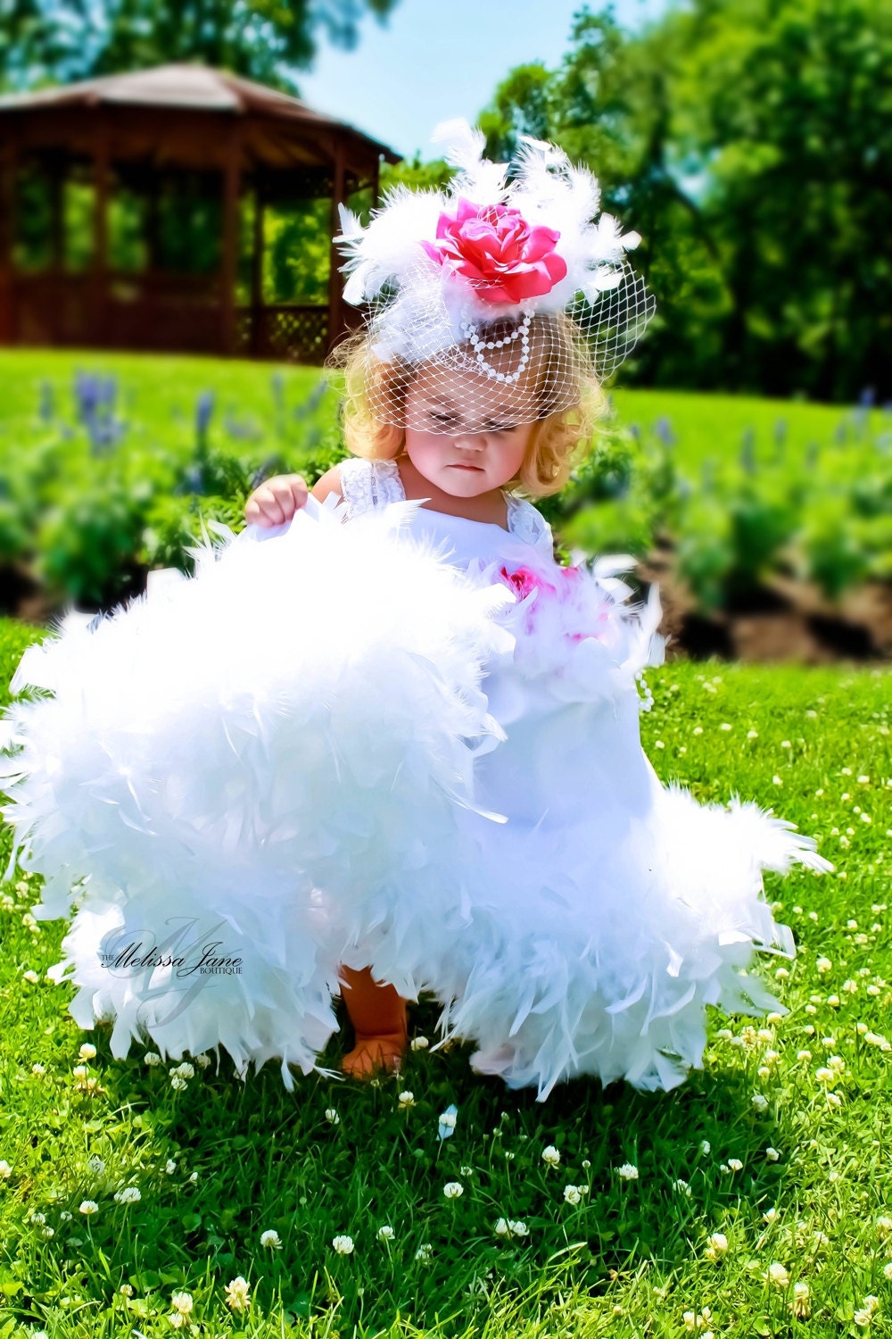 Here Comes the Bride Flower Girl Dress