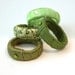 Stacking rings,Mint Green Ring,Green Ring ,Green Fields Ring by Gazelle Jewelry,Modern Unique Jewelry Design