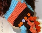 Stay and fashionable with this unique crochet handmade neck warmer