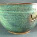 Yarn Bowl in Green (As Featured in Vogue Knitting) MADE TO ORDER