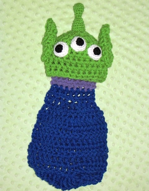 Newborn Baby PHOTO Prop - ALIEN Monster Hat and Cape - Newborn 0-3 Months - Reborn Doll - Made to Order