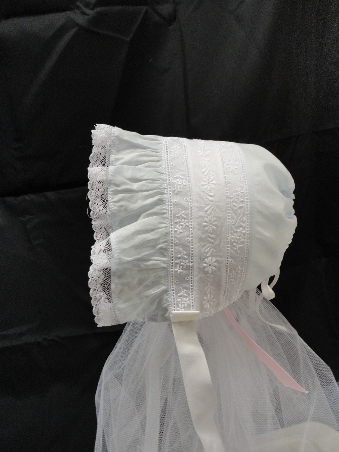 Heirloom Baby Bonnet B2