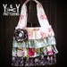 PDF Sewing Pattern Ruffles and Rosettes Handbag by Yards and Yards