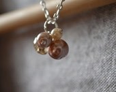 Glittery Petit Cluster Necklace