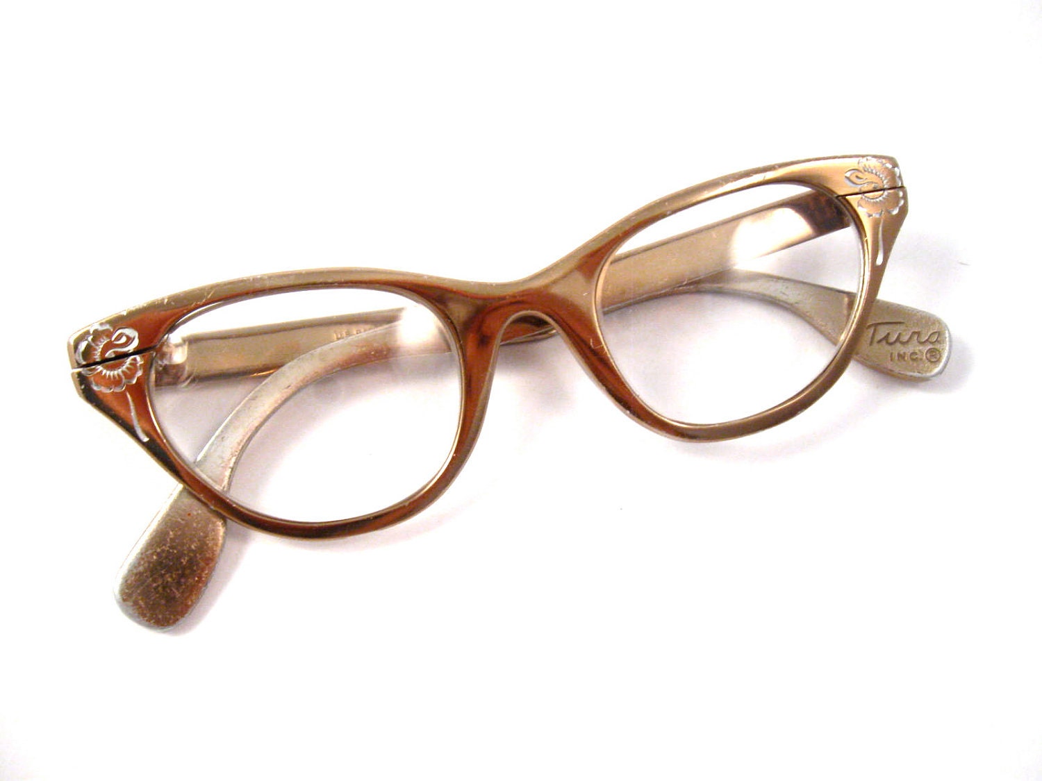 Cat Eye Glasses Vintage Retro 1950s Tura Brand By Holdenism 