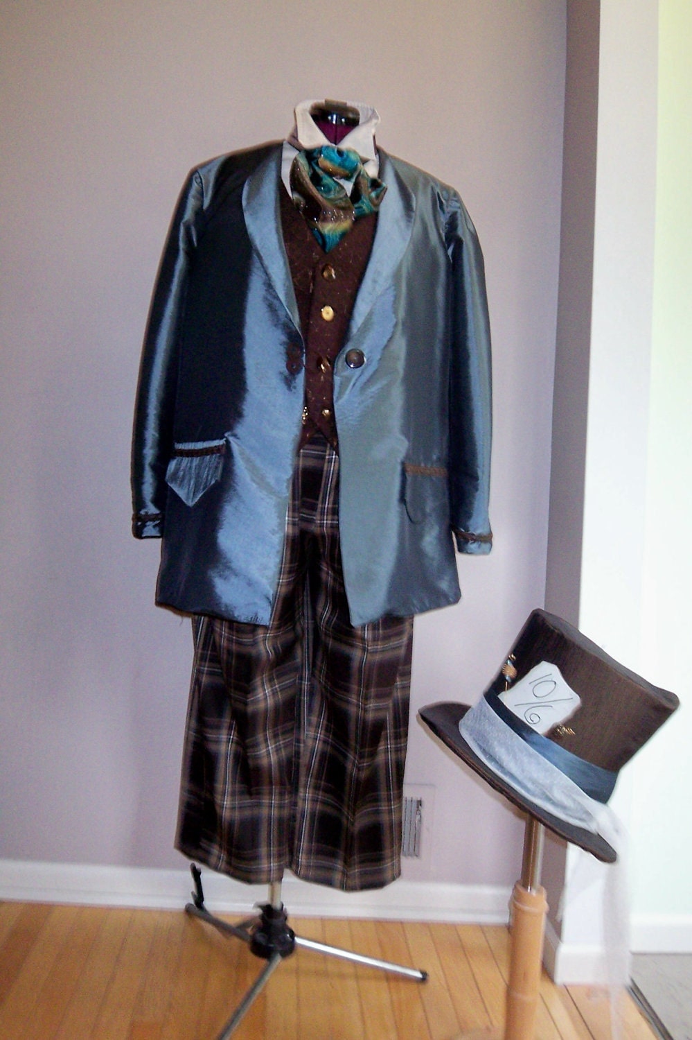 Amazing Adult Mad Hatter Complete Costume - Custom Made