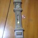 Miniature Grandfather Clock for Doll House Decor, All Wood, 7 Inches Tall