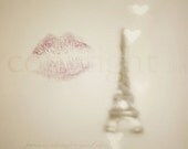 SALE 50% OFF - Paris Photograph - Typography Quote Art  - Home Decor - Fine Art Photograph 5X5  - "Paris is always a good idea"
