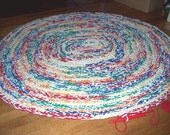 4x6 Area Rug- Choose your colors- Made to Order
