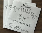 Relief Printmaking How-to-do-it Zine 2