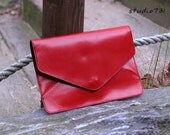 Simple Letter Bag - Red