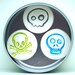 Skull Magnets fathers day blue green grey magnets teenagers skater