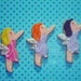 Fairies Cookies- Hand decorated By the Cookie Couture on Etsy- 16 pieces