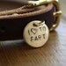 I Heart to Fart Medium Flair Dog Tag