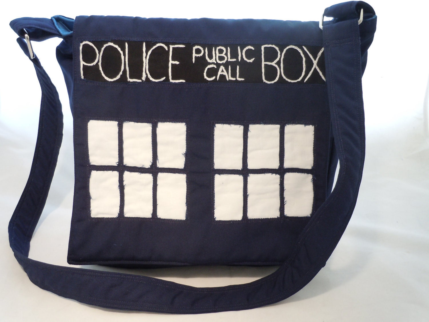 Tardis Dr. Who Messenger Bag