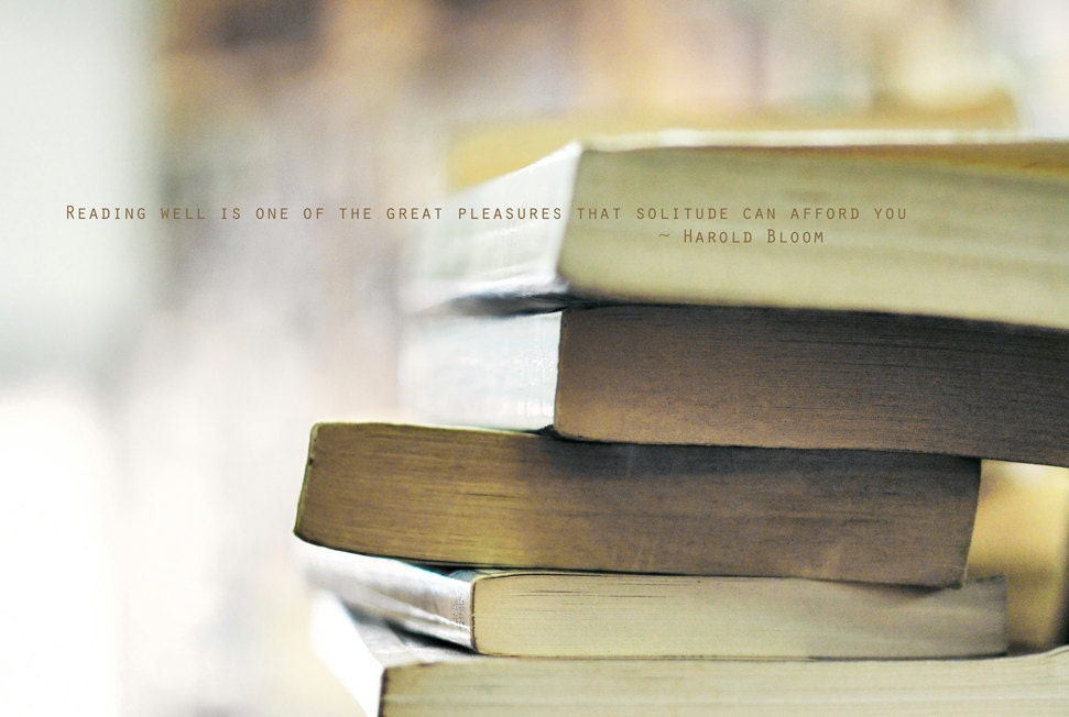Vintage Book Photo 8 x 12 Print. Vintage, Antique, Books, Neutral tones, Quote, Livre, Still Life, Bookstore, Paper, Natural