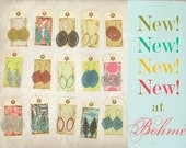 Let ME choose 5 pairs of our ANTHROPOLOGIE style earrings in stock - DEAL, bridesmaid gift, stocking stuffer