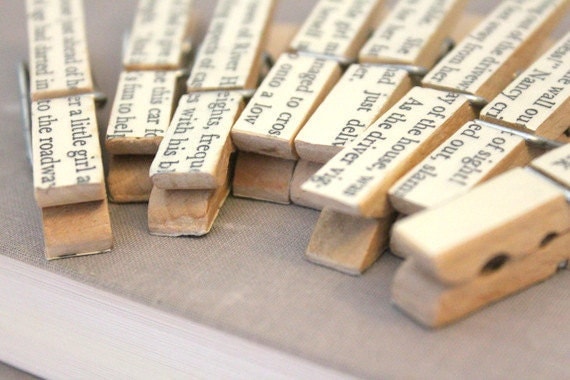 Nancy Drew clothespins - set of 8