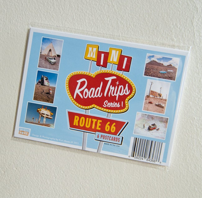 Mini Road Trips Route 66 - Postcard set of 6 (Series I)