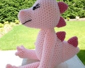 Molly the Dinosaur Crocheted Toy