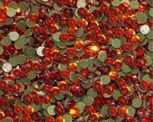 144 pieces (1 gross) of 4mm/16ss ORANGE hot fix rhinestones DIY