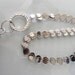 Silver Toned Heart Shaped Chain Lanyard
