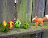 Little Red Fox (and the Hens) - pdf sewing pattern