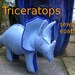 Triceratops - sewing epattern