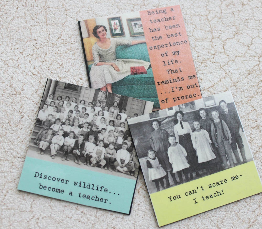 Teacher Magnets Three Sassy Sayings