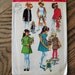 Little Girl Size 5 and 18" Doll 1969 Dress Pattern - Simplicity 8568