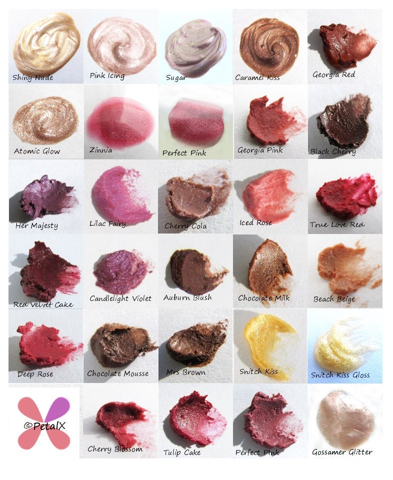 Shiny Nude Mineral Lip Gloss, Vegan
