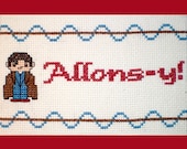 The Tenth Doctor - Doctor Who Inspired Cross Stitch Pattern
