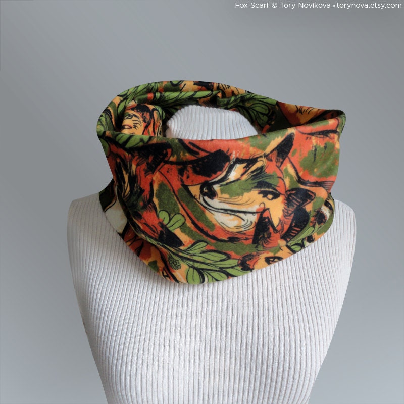 Woodland Fox Scarf