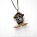 Baba Yaga's Cabin on Chicken Legs (Russian Folklore) Necklace