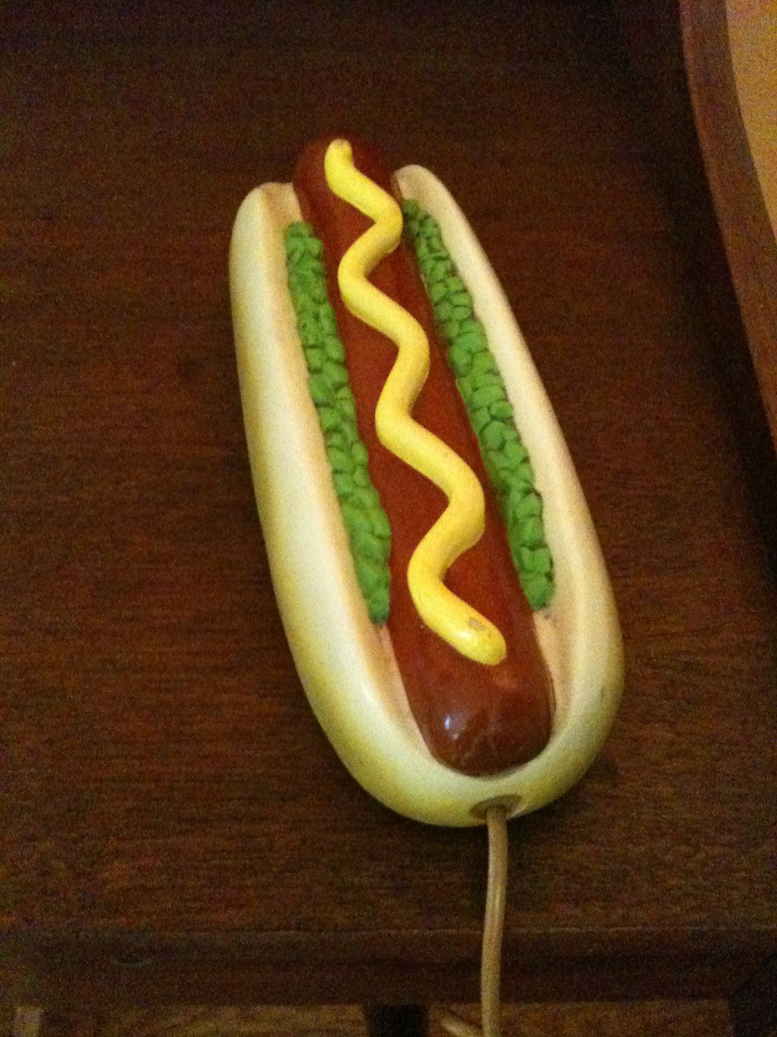 Items similar to Hot Dog phone Retro Vintage Telephone Collectors Dream