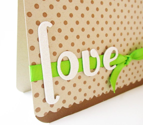 Handmade Love Card, Love