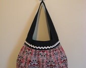 Kokka Folklore Owl Rick Rack Shoulder Bag - Amy Butler Birdie Sling