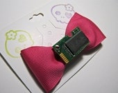 Pink geek chic bow