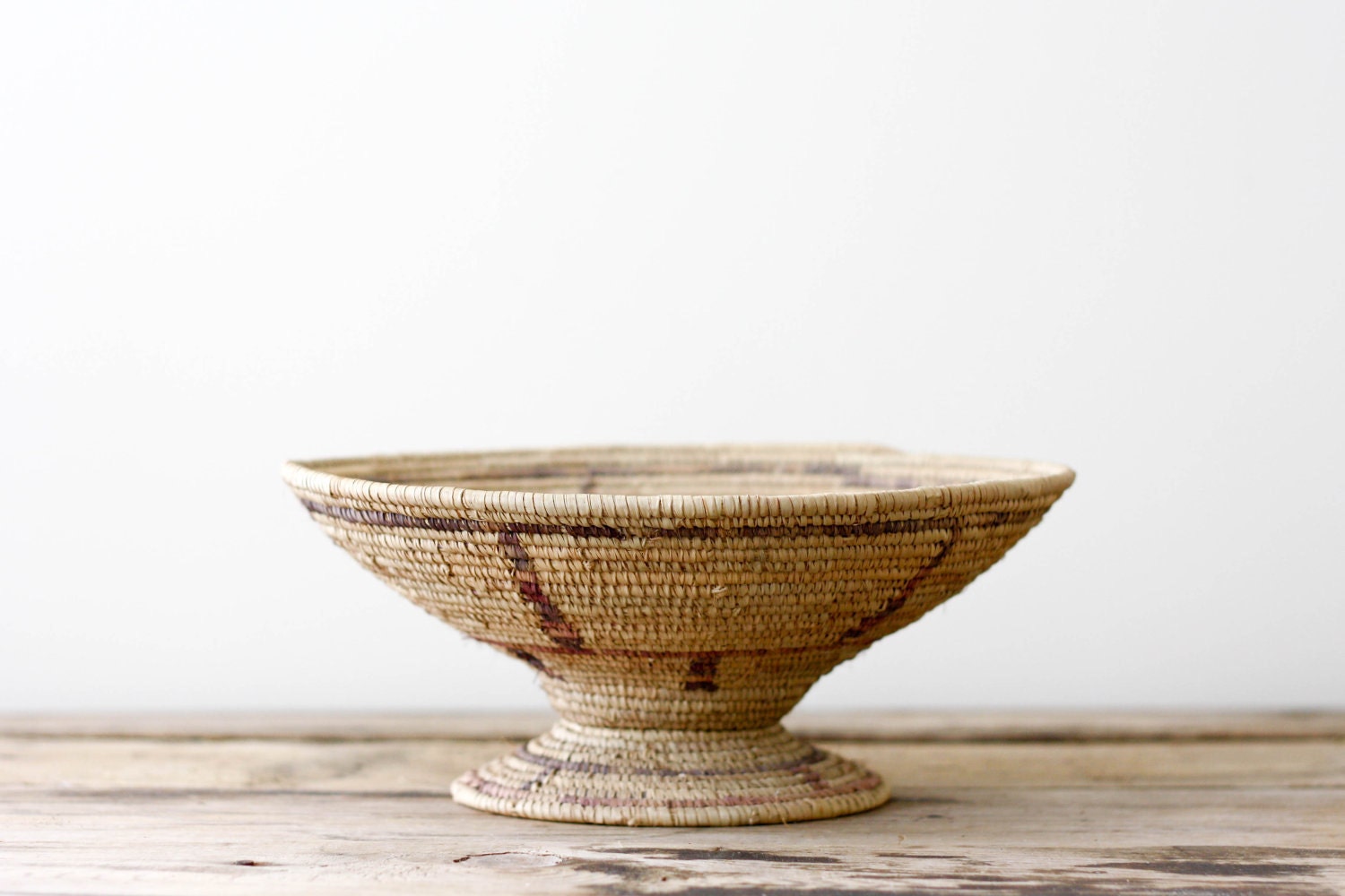 Tribal Coiled Basket