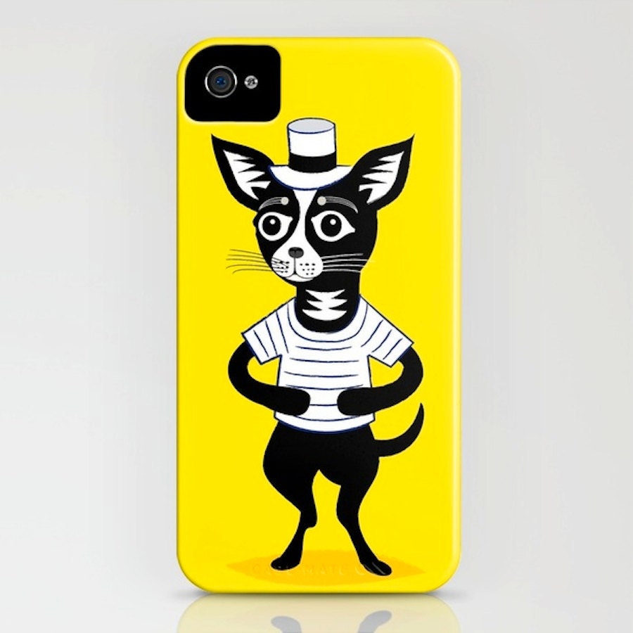 Hooray For Mr. Bentley - illustrated iPhone Case - 4S, 4, 3GS, 3G - iOTA iLLUSTRATION